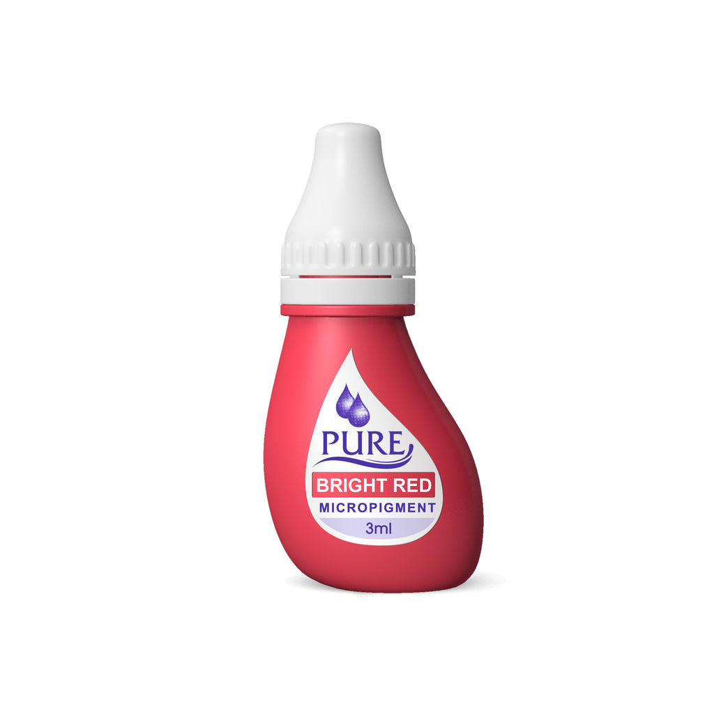3 mL Pure Bright Red pigment  6 pcs box  Lip Tone Selection