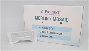 Merlin Needle Sleeve, 20/box with Printed Expiration Date and Lot No