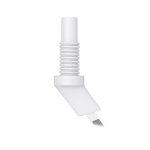 9 Prong, L 7mm, Slanted, Threaded Screw-On Angular Needle 30/Box,  0.20mm