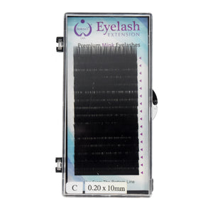 Premium Mink Lashes C-Curl 0.20 x 10 mm	16 pcs/ pack