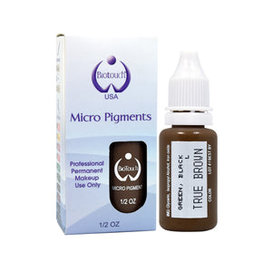 1/2 oz Pigment - True Brown, Medium Brown Shade in Ash Base