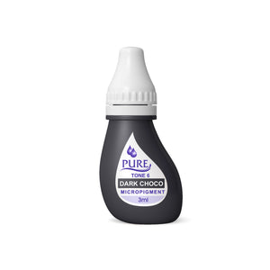 3 ml Pure Dark Chocolate Pigment 6 pcs/ box Brow, Eyeliner Color