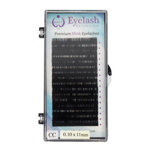 Premium Mink Lashes CC-Curl 0.10 x 11 mm 16 pcs/pack