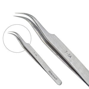 Tweezer, Curved Tip 140 mm