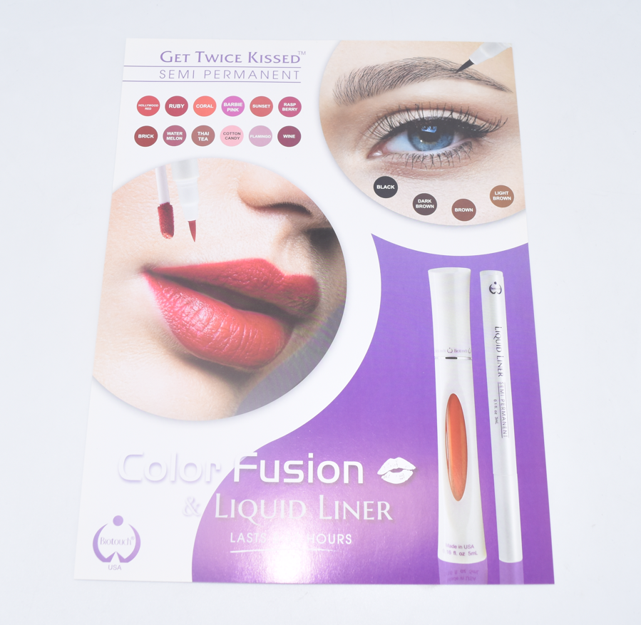 Brochure, Color Fusion and Liquid Liner