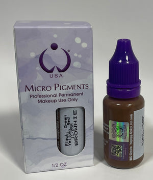 1/2 oz Microblading Pigment -  Brownie