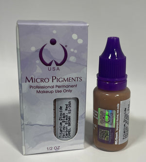 1/2 oz Microblading Pigment - Camel Brown