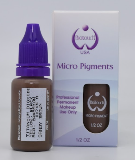 1/2 oz Microblading Pigment - Sandy Brown