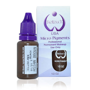 1/2 oz Microblading Pigment - Asian Brown