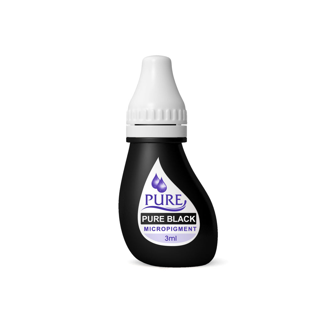 3 ML Pure Black pigment 6 pcs/ box Brow & Eyeliner Color