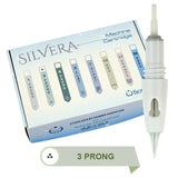 3 Prong Needle Round for Silvera Machine 15/Box, 0.35mm